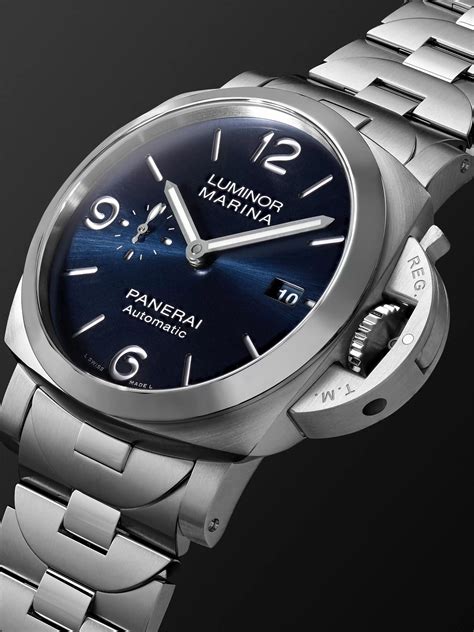 panerai blue lume|Panerai luminor marina lume.